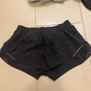 Black lululemon shorts